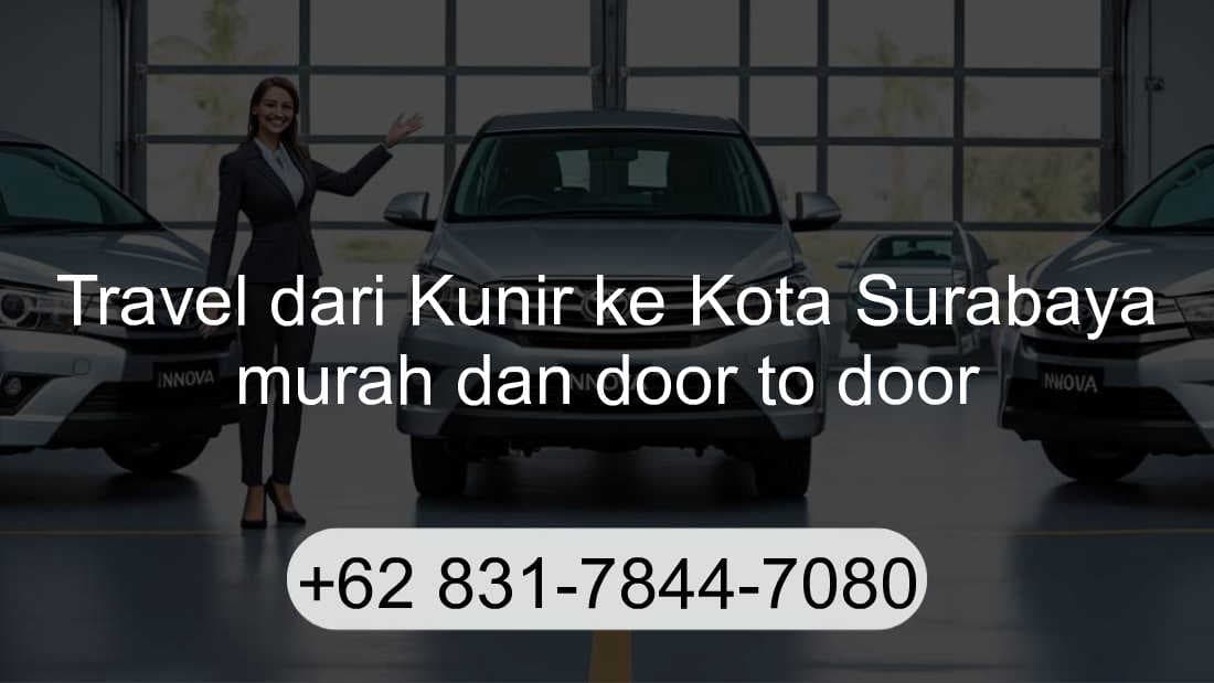 Travel Kunir Kota Surabaya