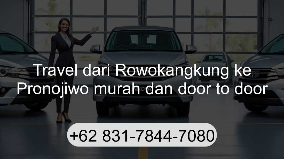 Travel Rowokangkung Pronojiwo