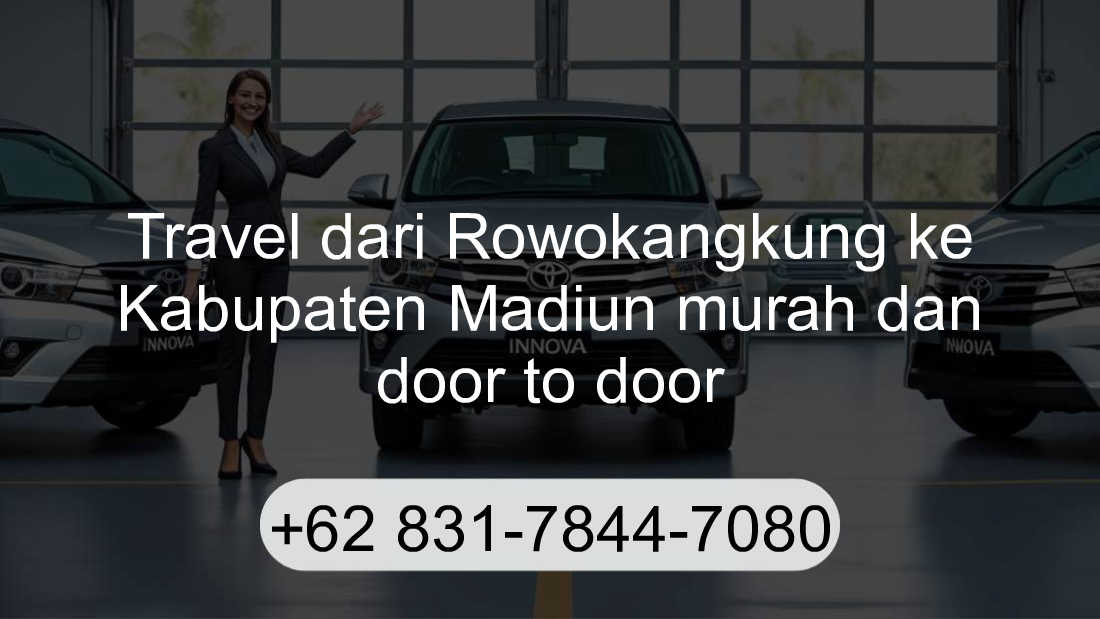 Travel Rowokangkung Kabupaten Madiun