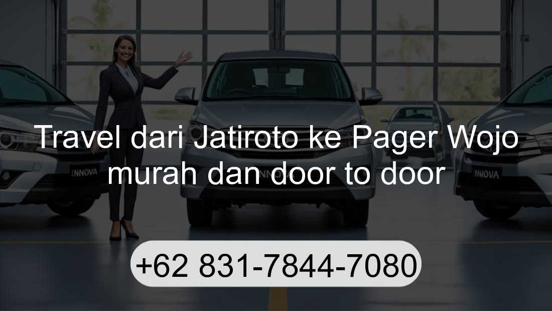 Travel Jatiroto Pager Wojo