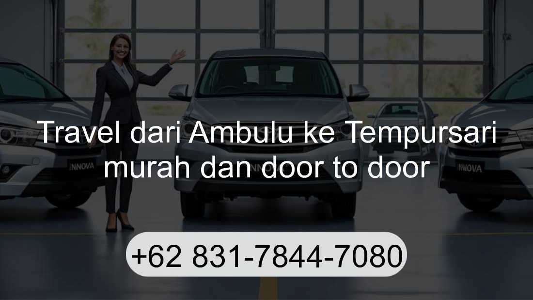 Travel Ambulu Tempursari
