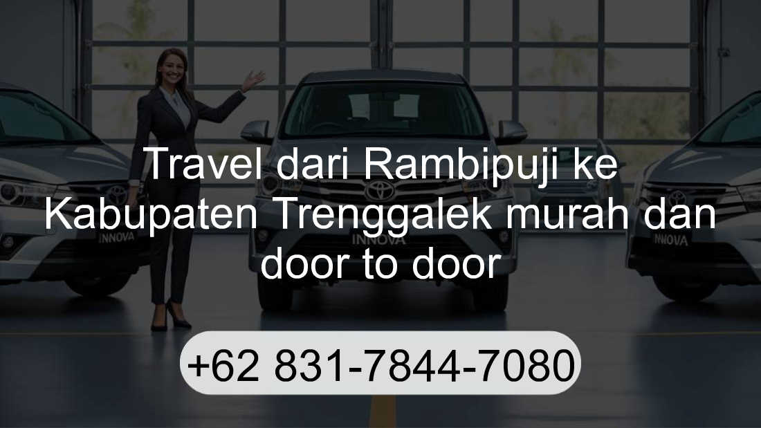 Travel Rambipuji Kabupaten Trenggalek