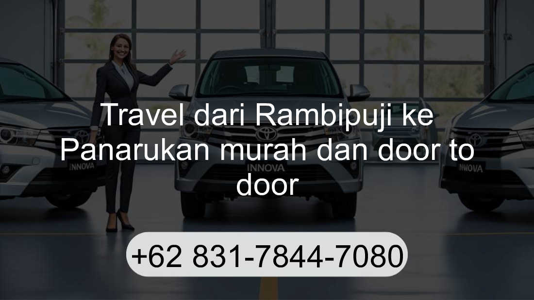 Travel Rambipuji Panarukan