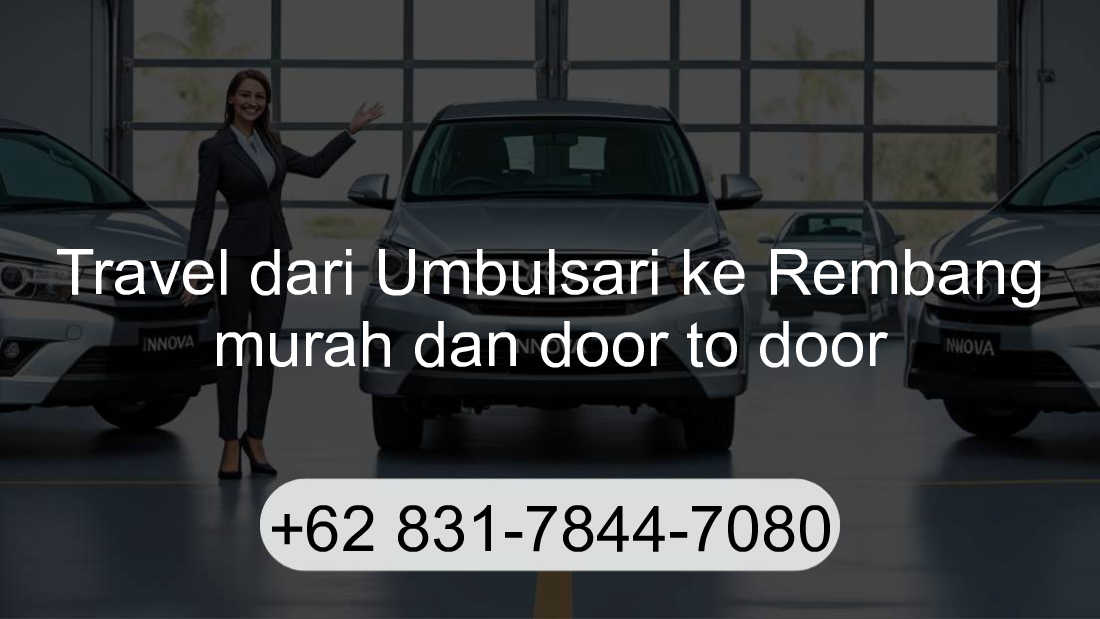 Travel Umbulsari Rembang