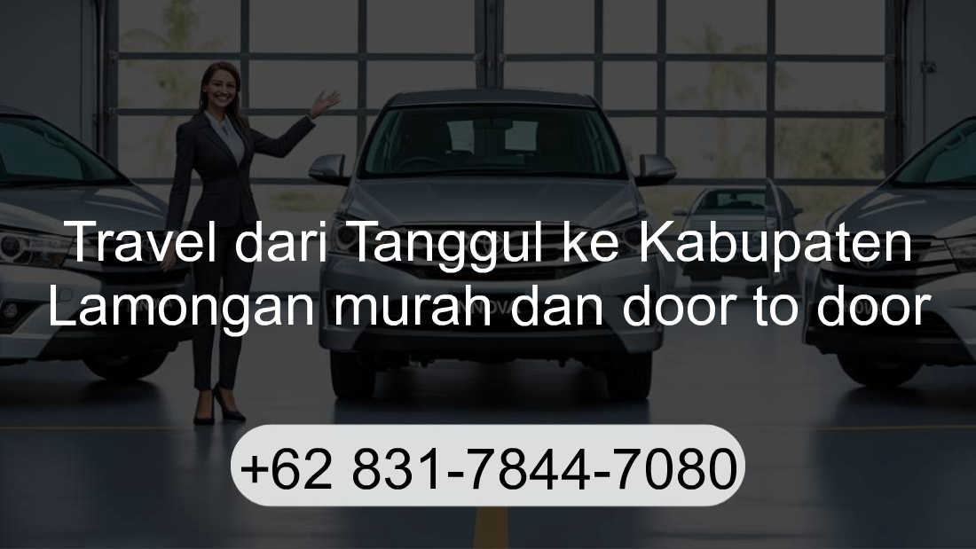Travel Tanggul Kabupaten Lamongan