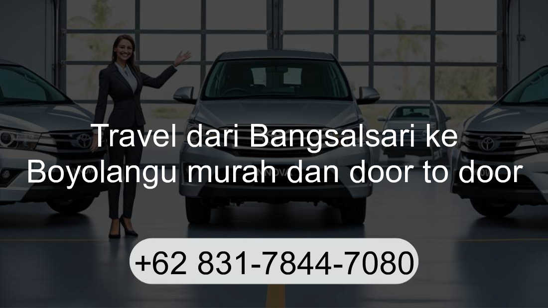 Travel Bangsalsari Boyolangu