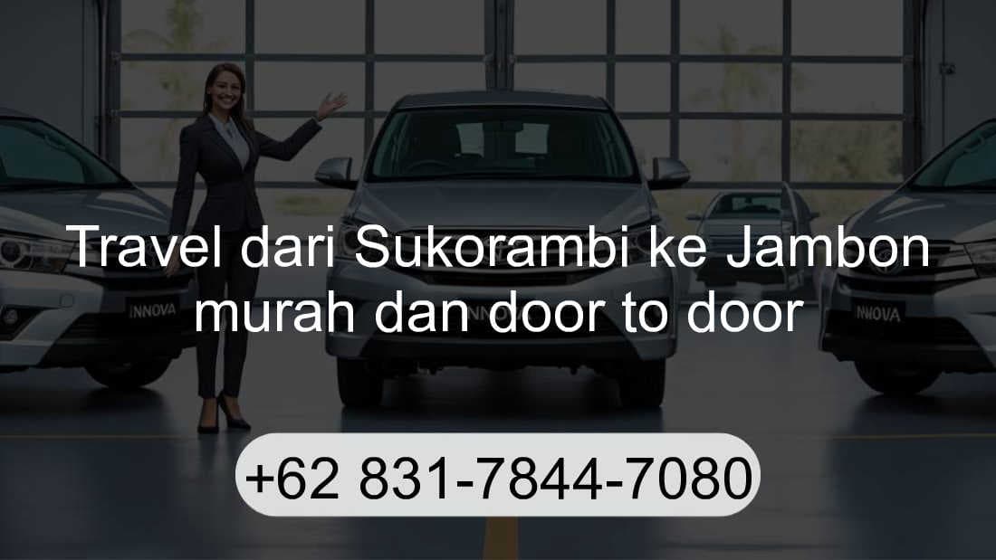 Travel Sukorambi Jambon