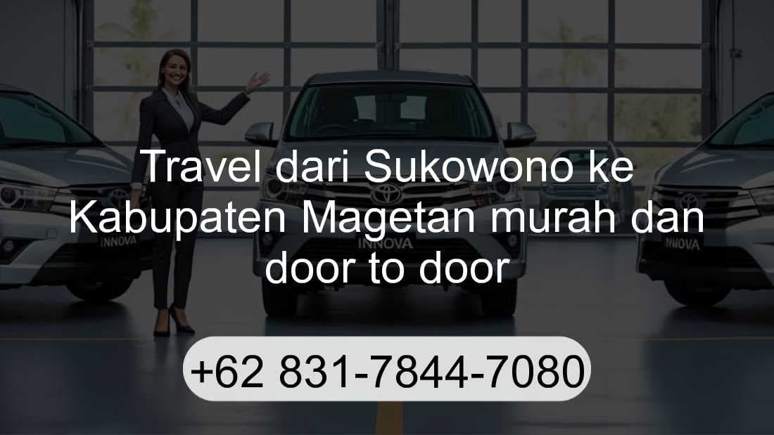 Travel Sukowono Kabupaten Magetan