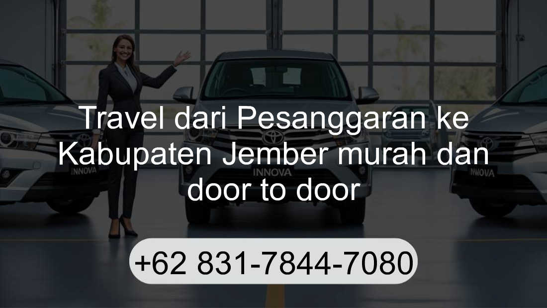 Travel Pesanggaran Kabupaten Jember