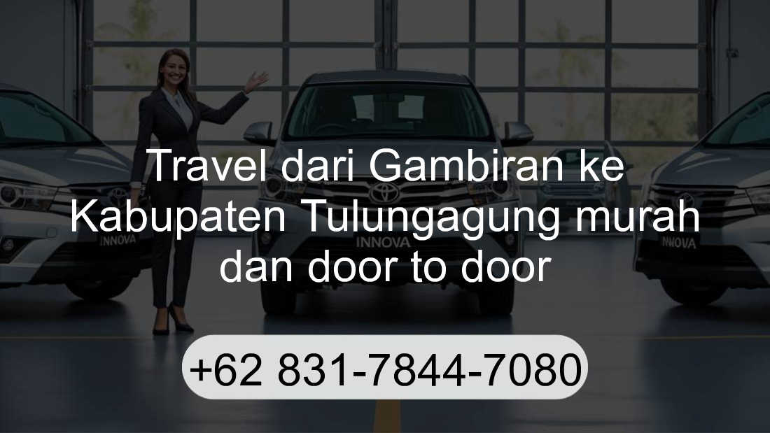 Travel Gambiran Kabupaten Tulungagung