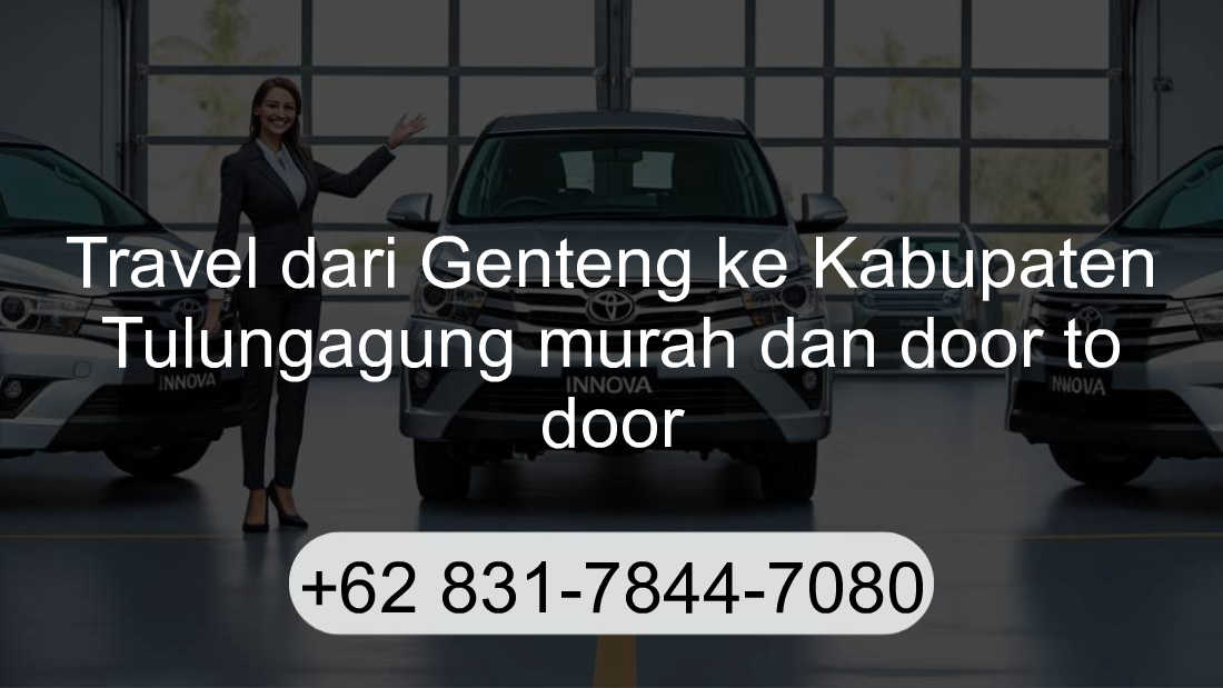 Travel Genteng Kabupaten Tulungagung