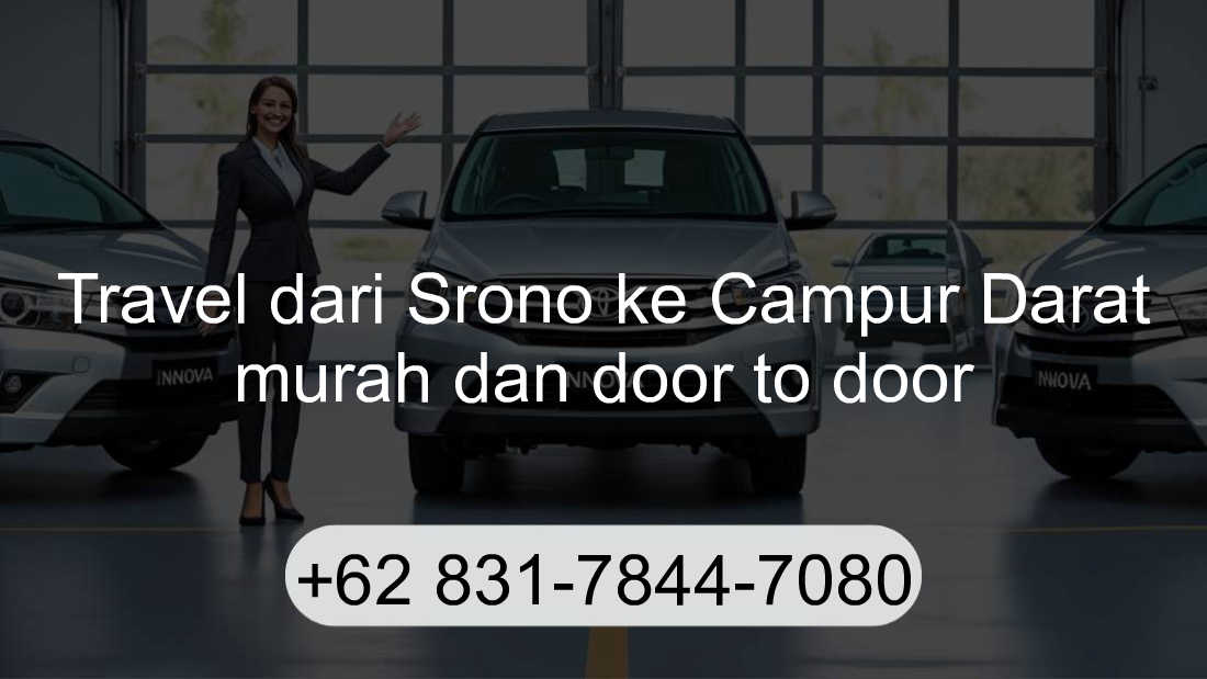 Travel Srono Campur Darat