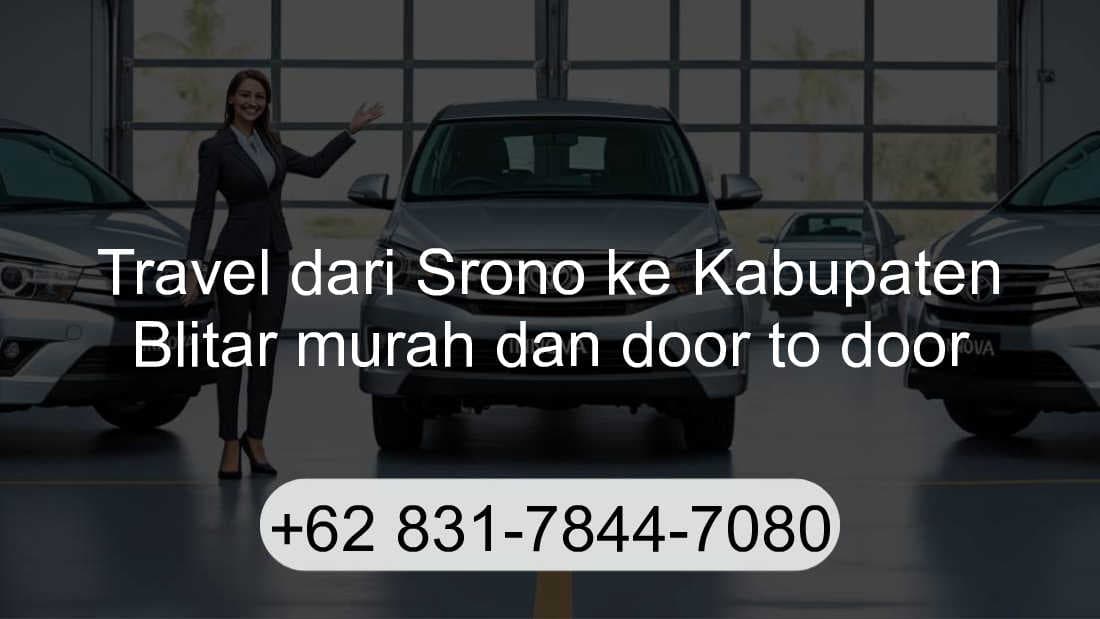 Travel Srono Kabupaten Blitar