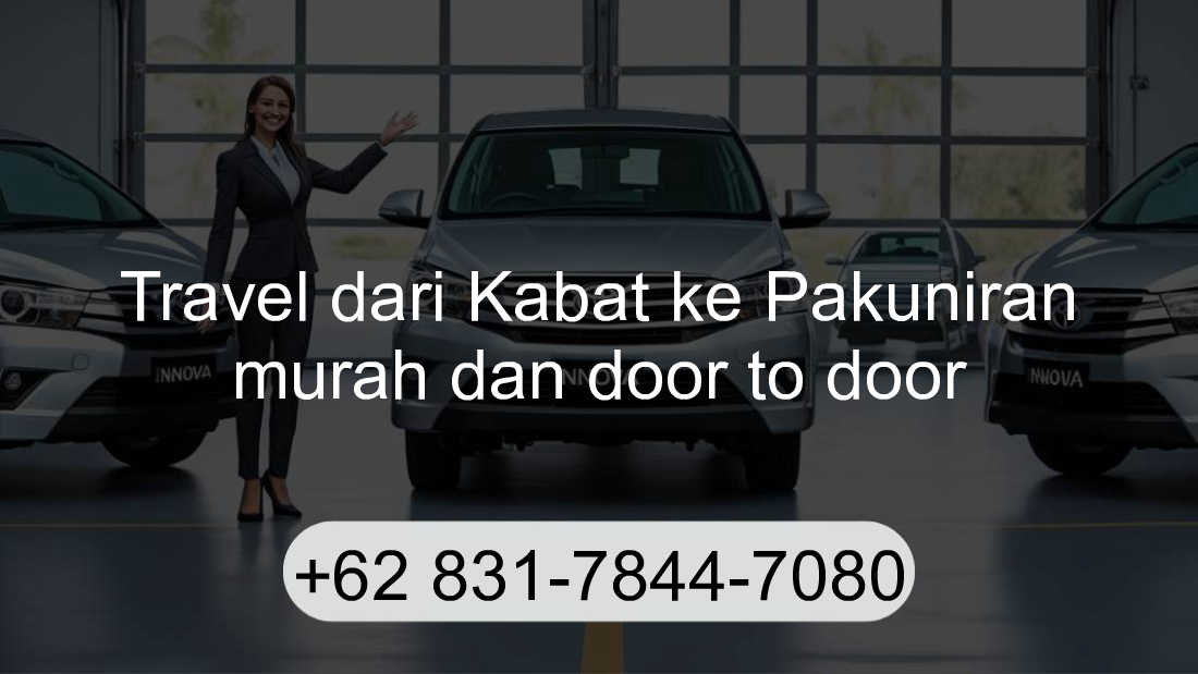 Travel Kabat Pakuniran