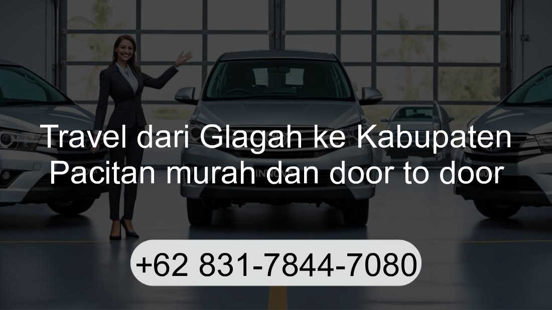 Travel Glagah Kabupaten Pacitan