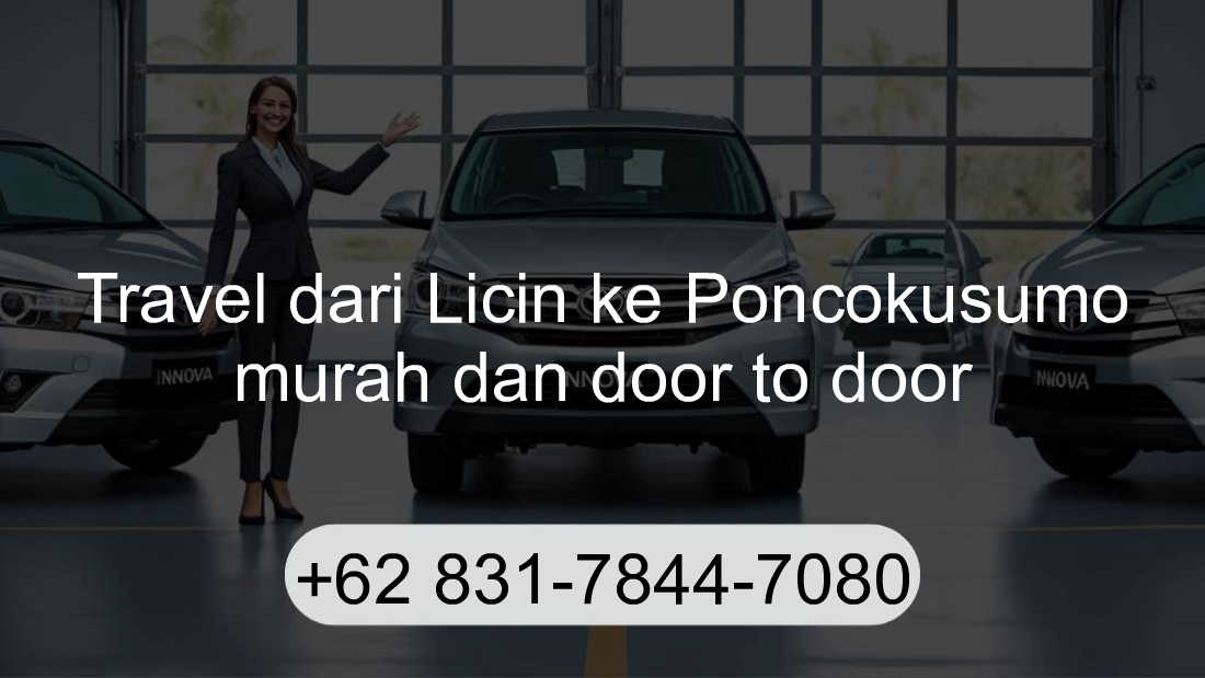 Travel Licin Poncokusumo