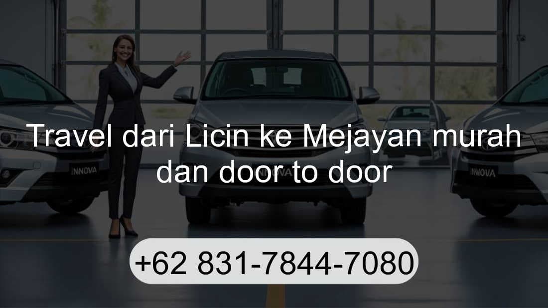 Travel Licin Mejayan