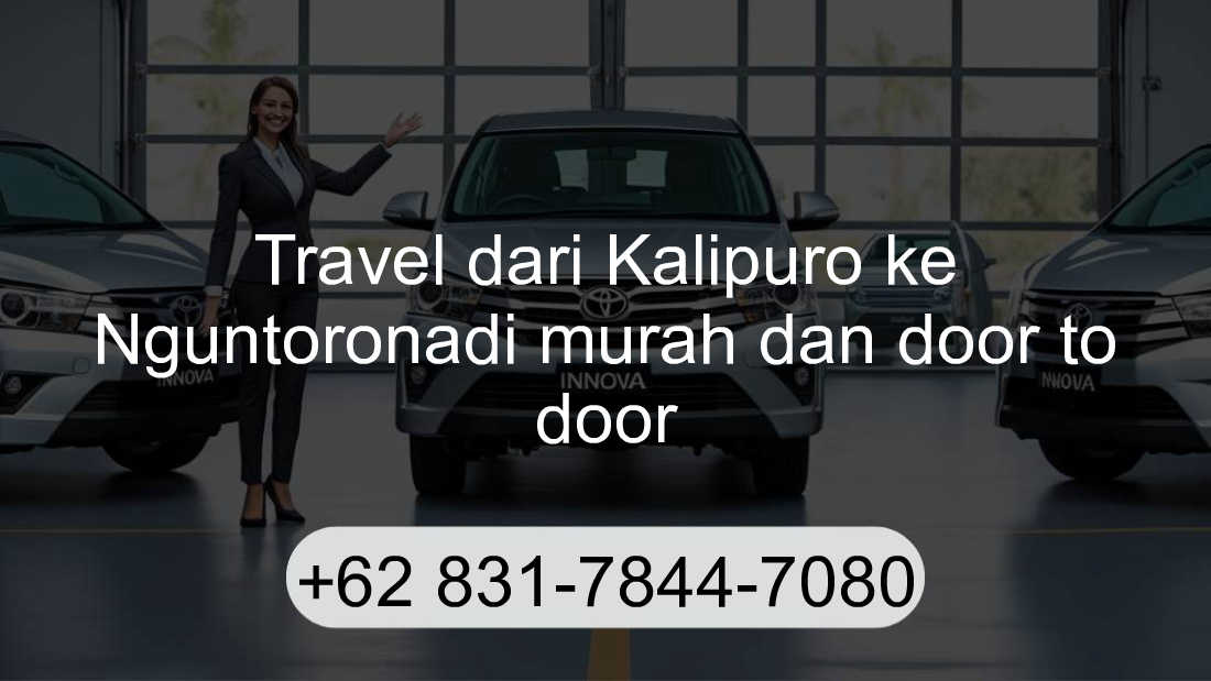 Travel Kalipuro Nguntoronadi