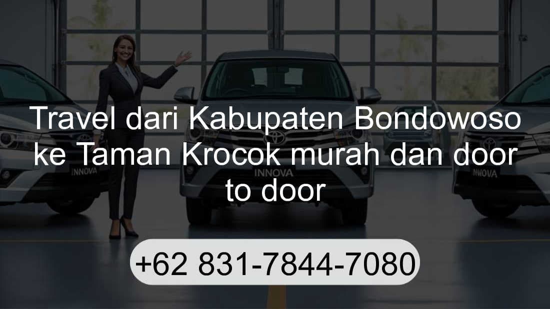 Travel Kabupaten Bondowoso Taman Krocok