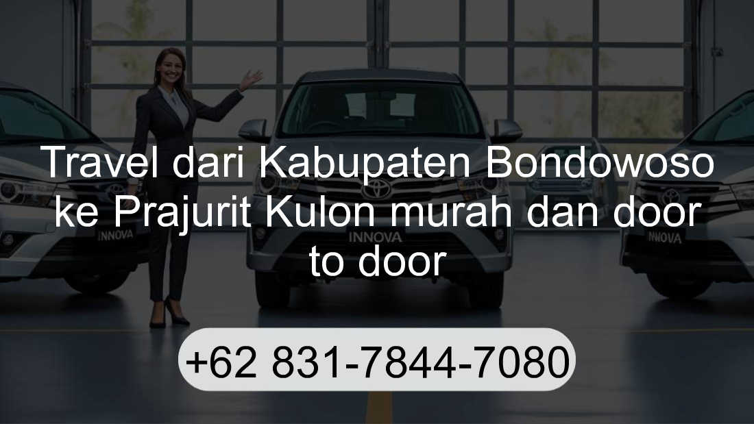 Travel Kabupaten Bondowoso Prajurit Kulon