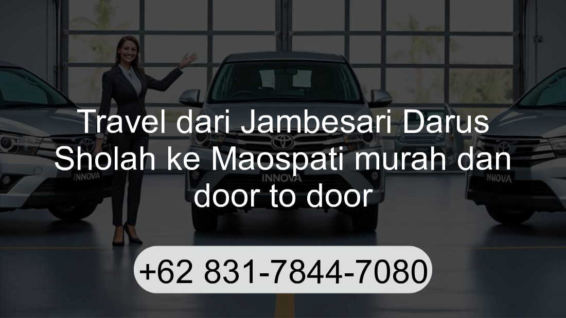 Travel Jambesari Darus Sholah Maospati