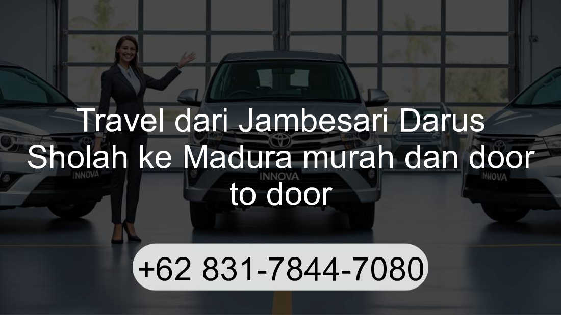 Travel Jambesari Darus Sholah Madura
