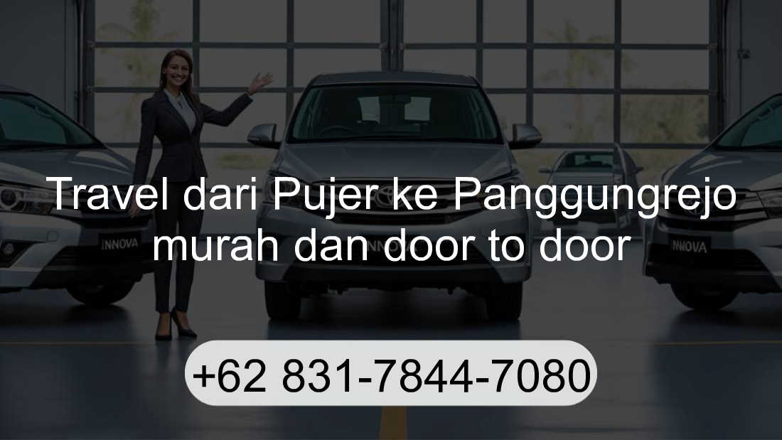 Travel Pujer Panggungrejo