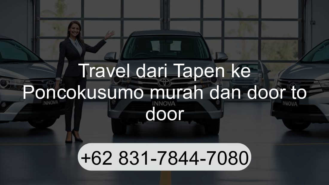 Travel Tapen Poncokusumo