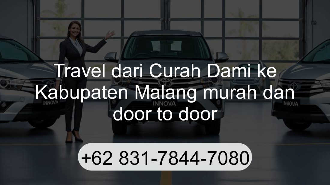Travel Curah Dami Kabupaten Malang