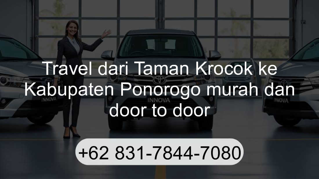 Travel Taman Krocok Kabupaten Ponorogo