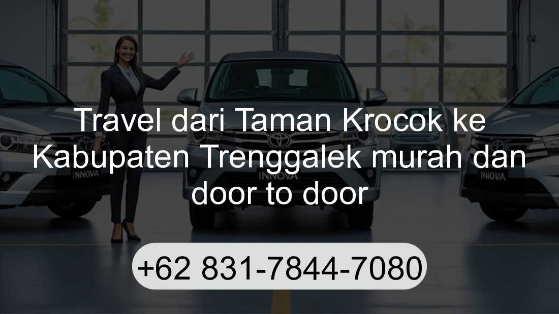 Travel Taman Krocok Kabupaten Trenggalek