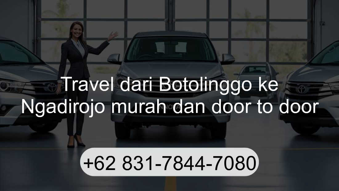 Travel Botolinggo Ngadirojo