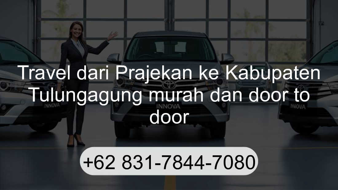 Travel Prajekan Kabupaten Tulungagung