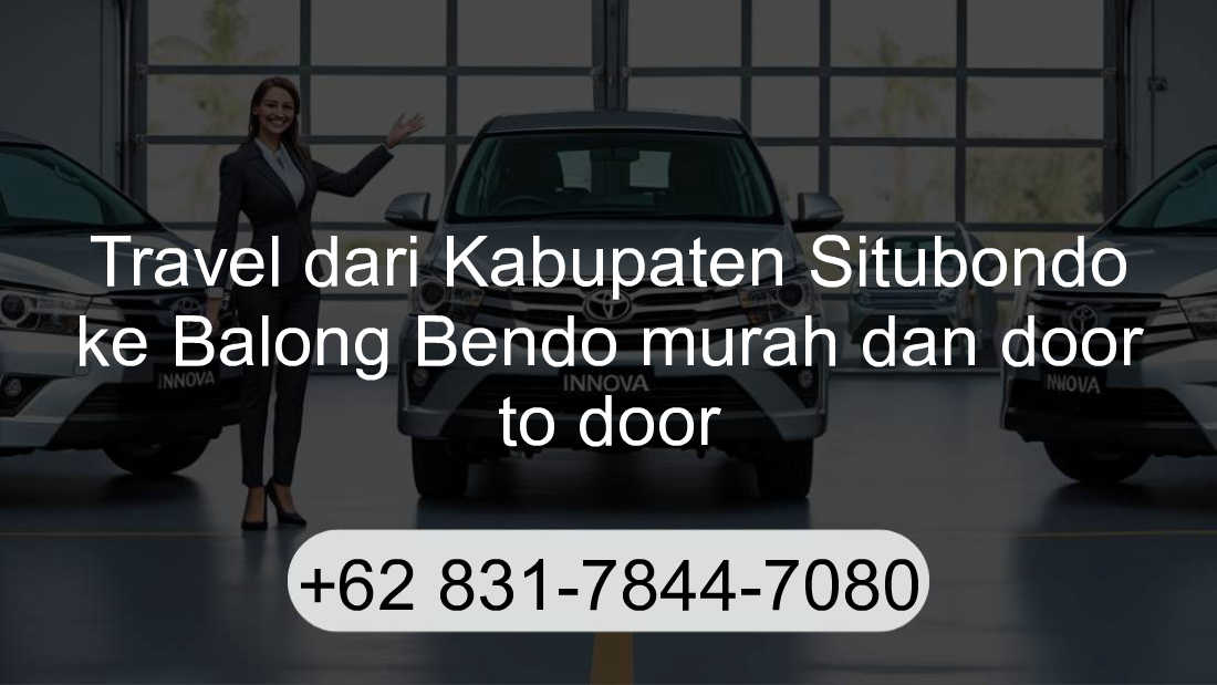 Travel Kabupaten Situbondo Balong Bendo