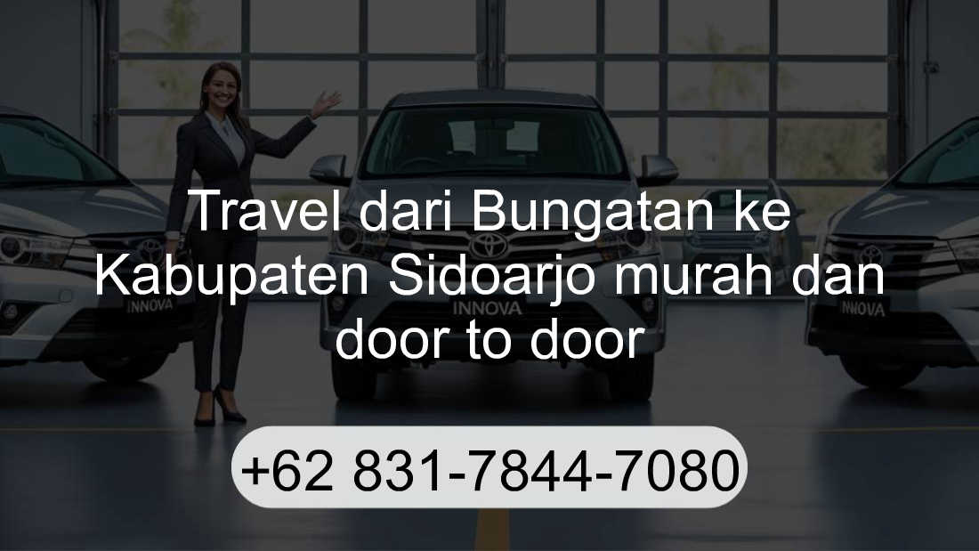 Travel Bungatan Kabupaten Sidoarjo