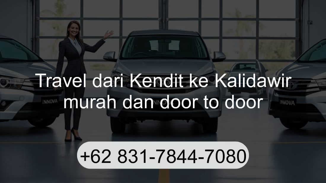 Travel Kendit Kalidawir