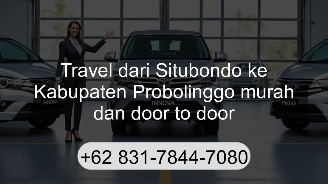 Travel Situbondo Kabupaten Probolinggo