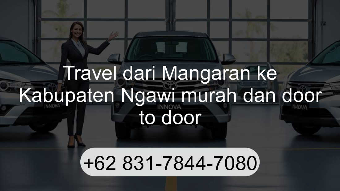 Travel Mangaran Kabupaten Ngawi