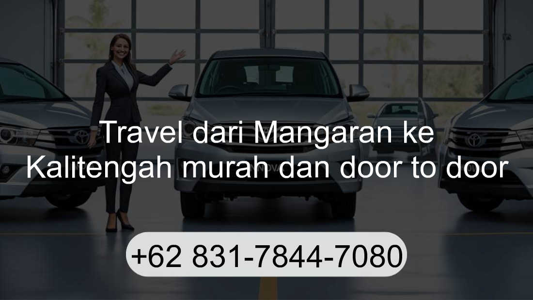 Travel Mangaran Kalitengah