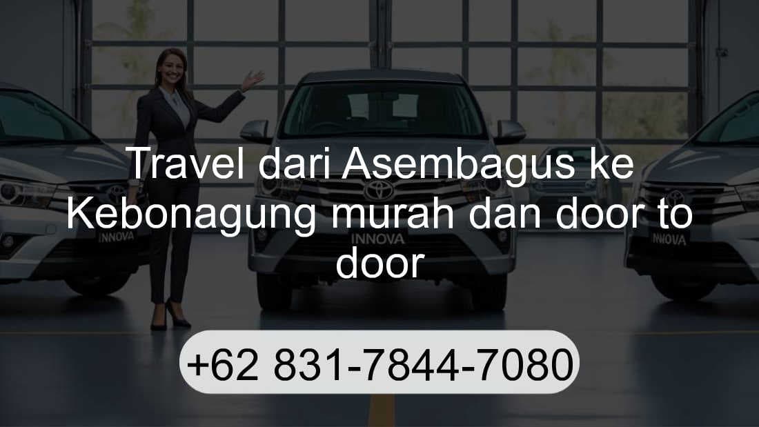 Travel Asembagus Kebonagung