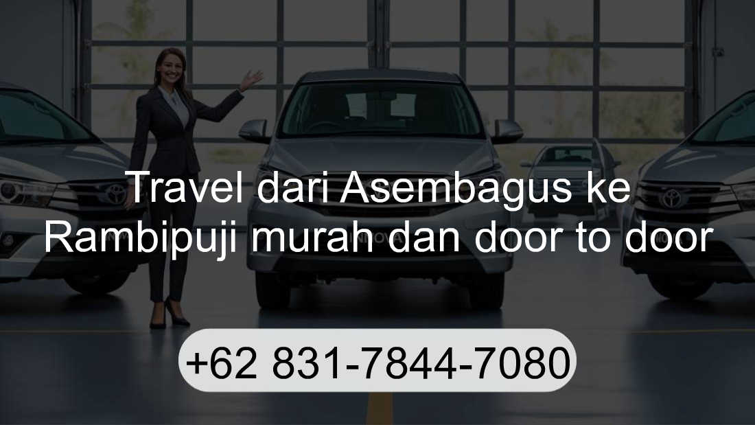 Travel Asembagus Rambipuji