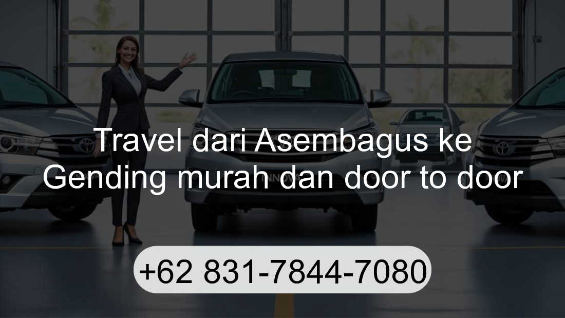 Travel Asembagus Gending