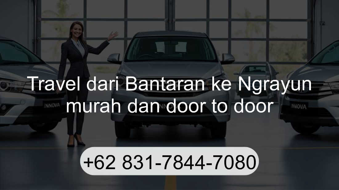 Travel Bantaran Ngrayun