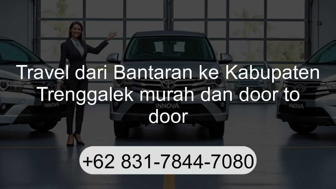 Travel Bantaran Kabupaten Trenggalek