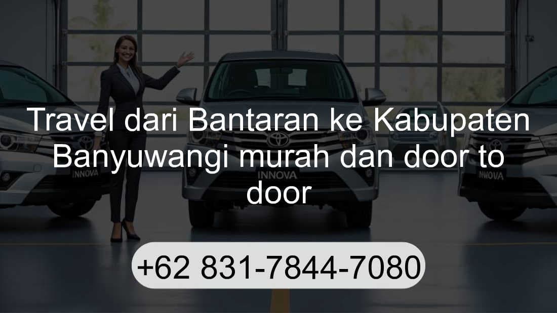 Travel Bantaran Kabupaten Banyuwangi