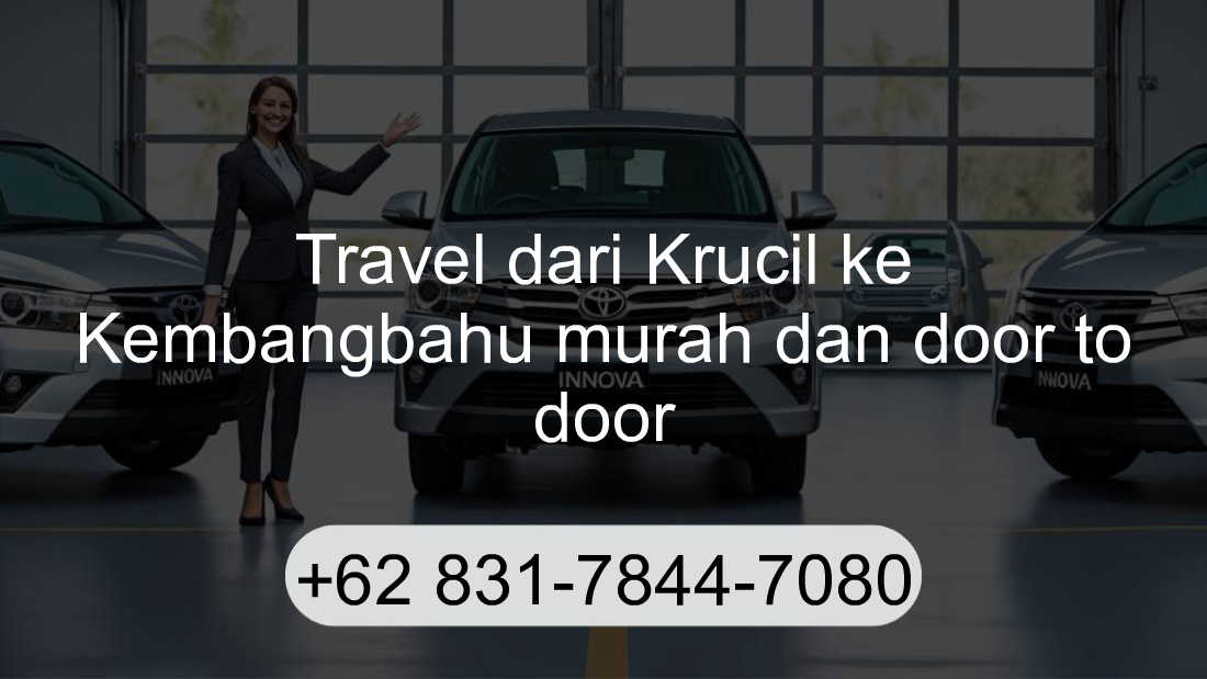 Travel Krucil Kembangbahu