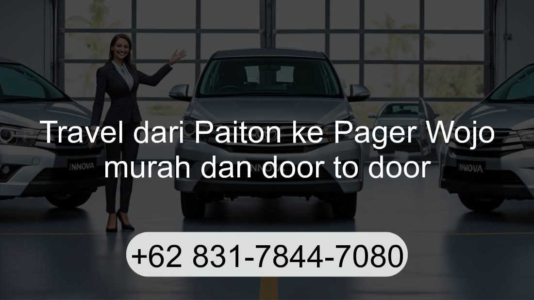 Travel Paiton Pager Wojo