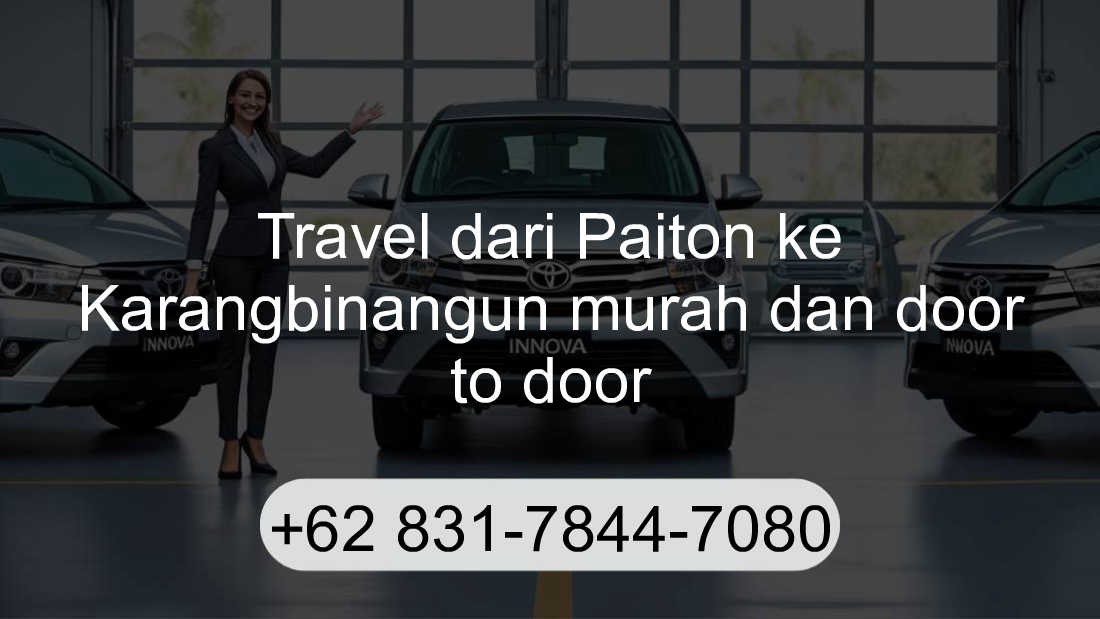 Travel Paiton Karangbinangun
