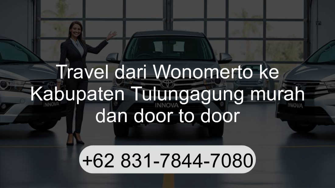 Travel Wonomerto Kabupaten Tulungagung