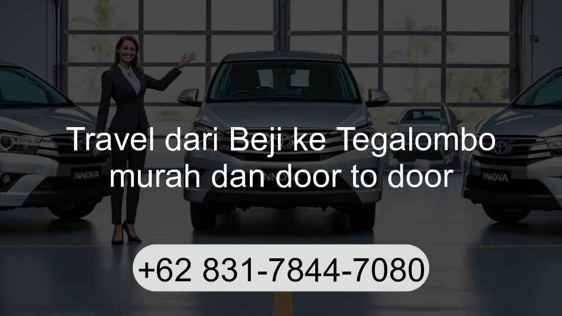 Travel Beji Tegalombo